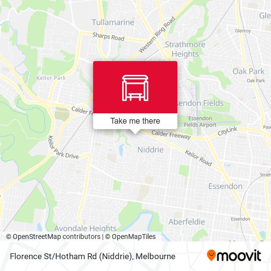 Florence St / Hotham Rd (Niddrie) map