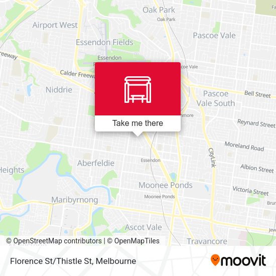 Florence St/Thistle St map