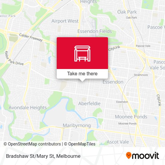 Bradshaw St/Mary St map