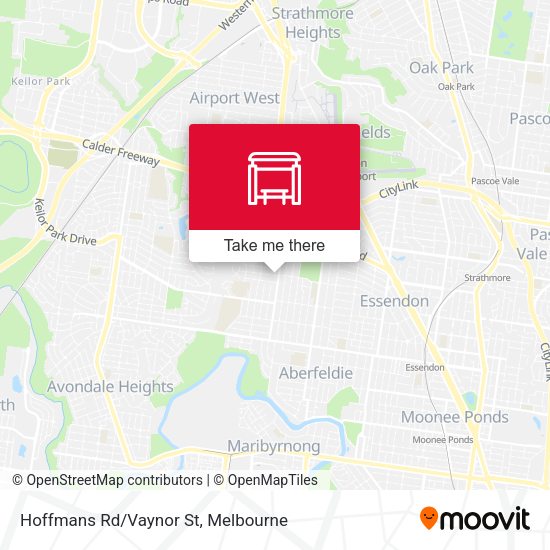 Hoffmans Rd/Vaynor St map