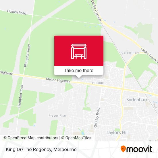 King Dr/The Regency map