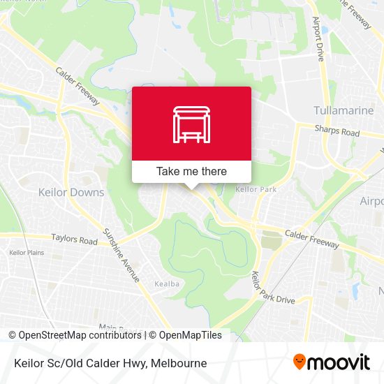 Keilor Sc/Old Calder Hwy map