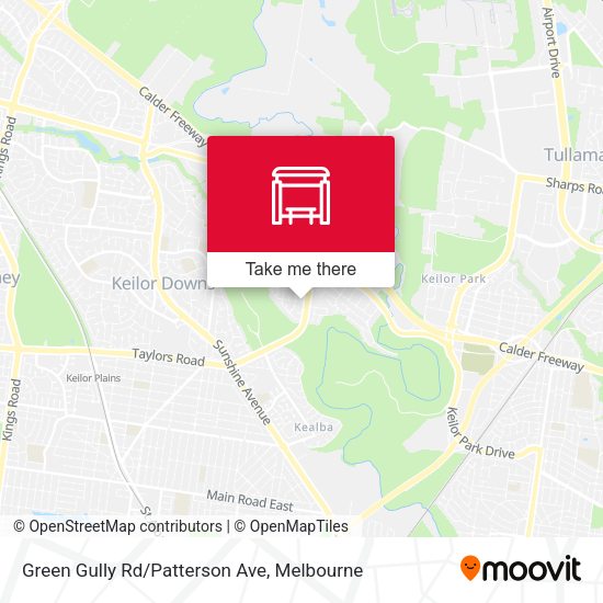 Green Gully Rd/Patterson Ave map