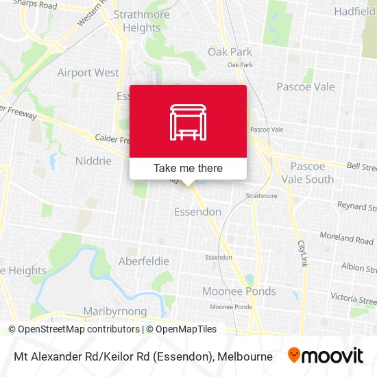 Mt Alexander Rd / Keilor Rd (Essendon) map