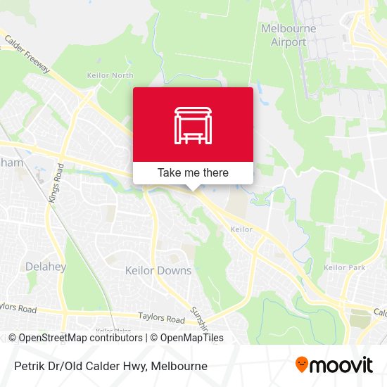 Petrik Dr/Old Calder Hwy map