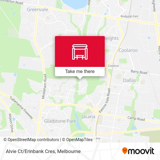 Alvie Ct/Erinbank Cres map