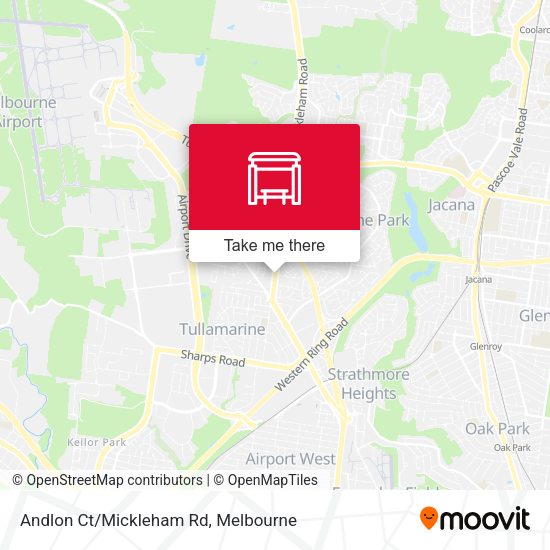 Andlon Ct/Mickleham Rd map