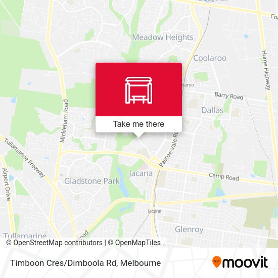 Timboon Cres/Dimboola Rd map