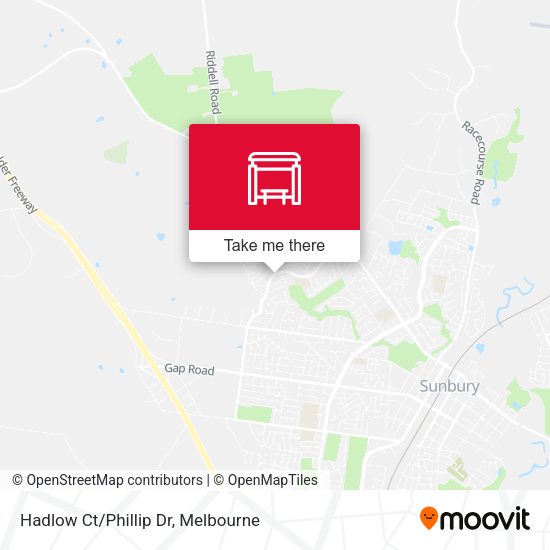 Hadlow Ct/Phillip Dr map