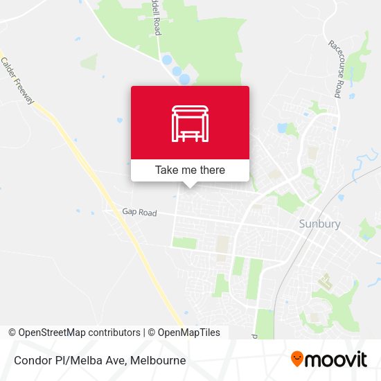 Condor Pl/Melba Ave map