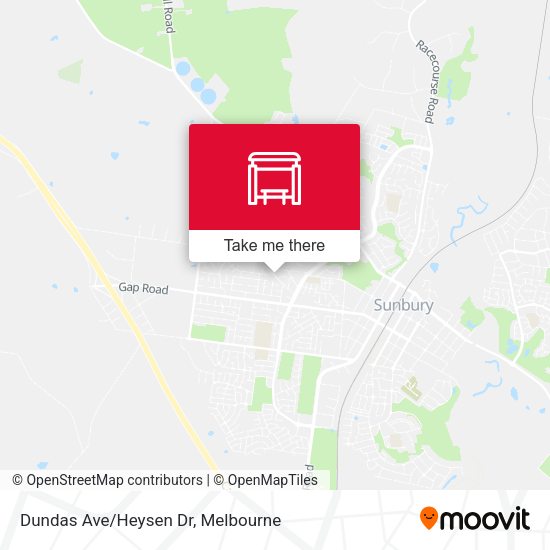 Dundas Ave/Heysen Dr map
