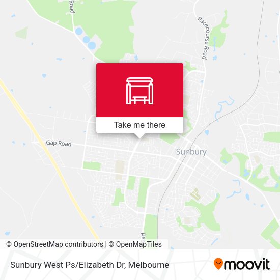 Sunbury West Ps/Elizabeth Dr map