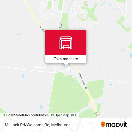 Mapa Mullock Rd/Welcome Rd