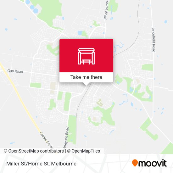 Miller St/Horne St map