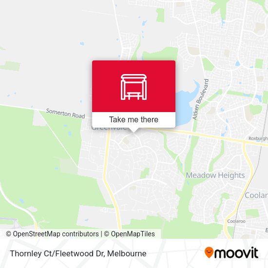 Thornley Ct/Fleetwood Dr map