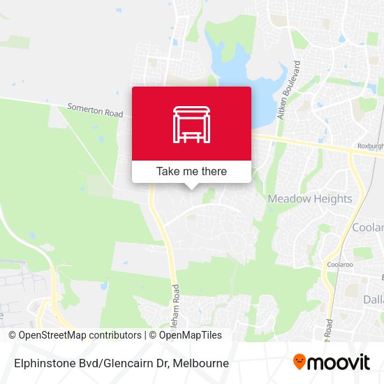 Elphinstone Bvd/Glencairn Dr map