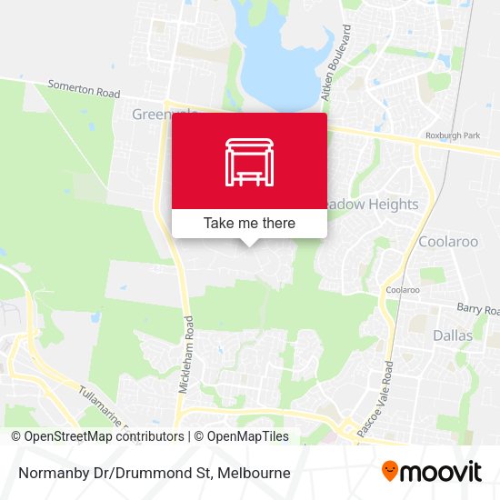 Normanby Dr/Drummond St map