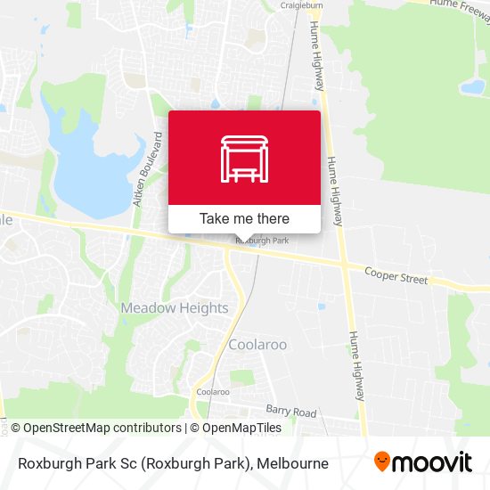 Roxburgh Park Sc map