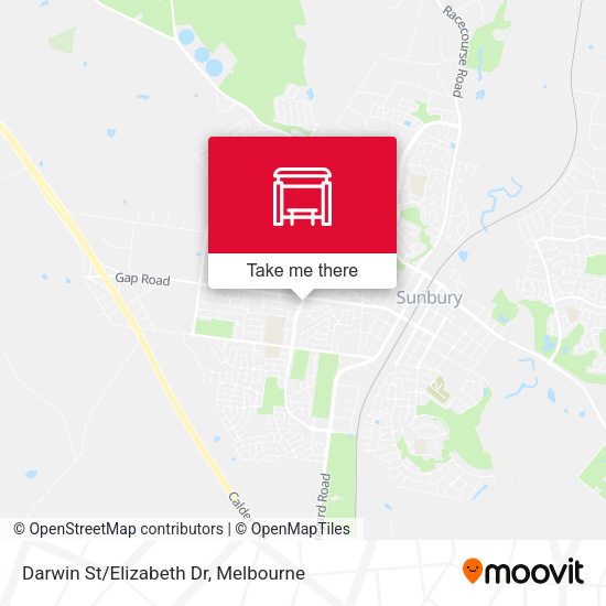 Darwin St/Elizabeth Dr map