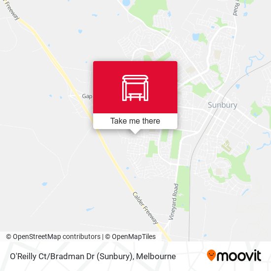 O'Reilly Ct / Bradman Dr (Sunbury) map