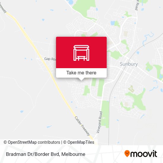 Bradman Dr/Border Bvd map