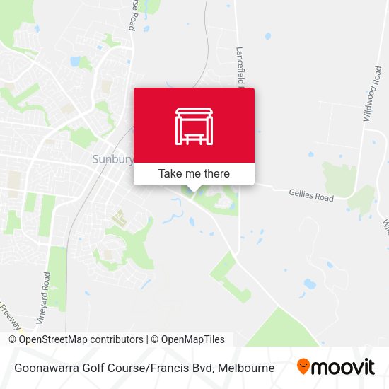 Goonawarra Golf Course / Francis Bvd map