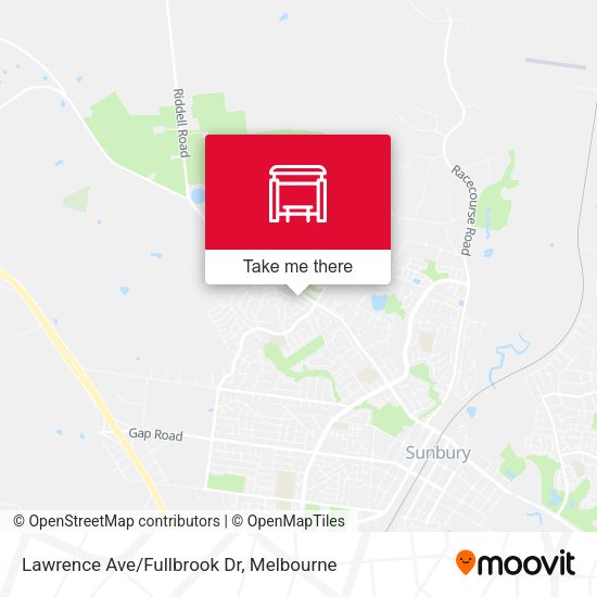 Lawrence Ave/Fullbrook Dr map