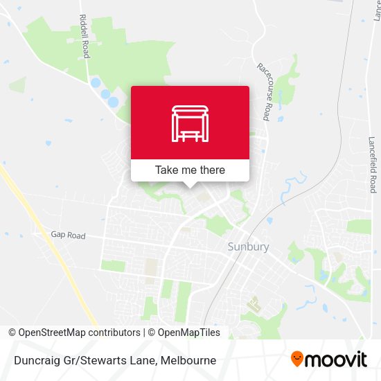 Duncraig Gr/Stewarts Lane map
