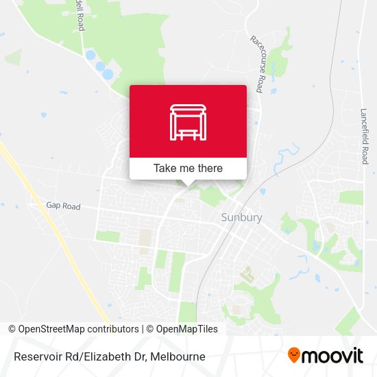 Reservoir Rd/Elizabeth Dr map