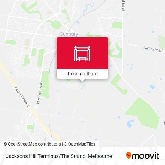 Jacksons Hill Terminus / The Strand map