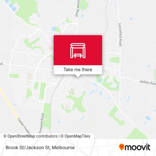Brook St/Jackson St map