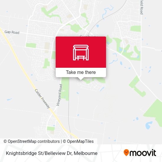 Knightsbridge St/Belleview Dr map