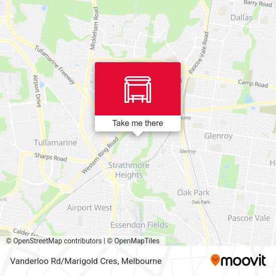 Vanderloo Rd/Marigold Cres map