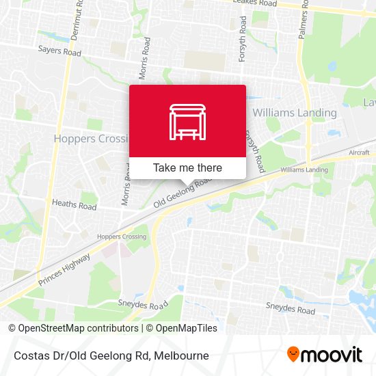 Costas Dr/Old Geelong Rd map