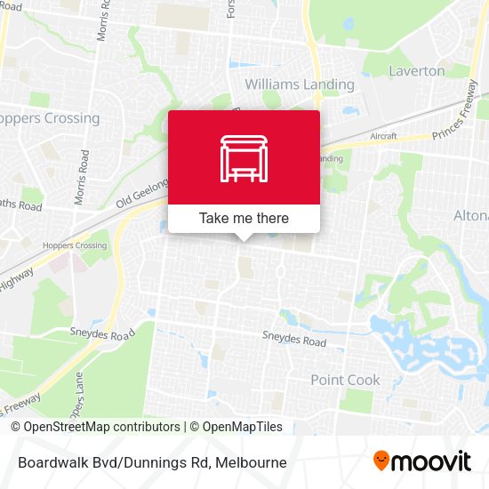Boardwalk Bvd/Dunnings Rd map