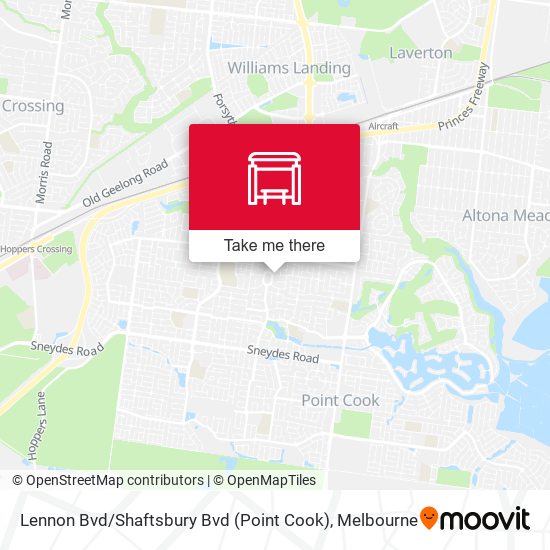 Lennon Bvd / Shaftsbury Bvd (Point Cook) map