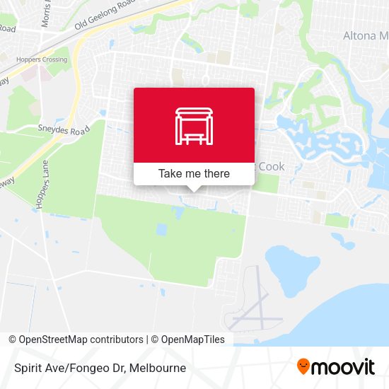 Spirit Ave/Fongeo Dr map