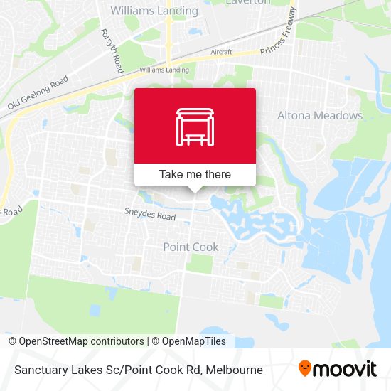 Sanctuary Lakes Sc / Point Cook Rd map