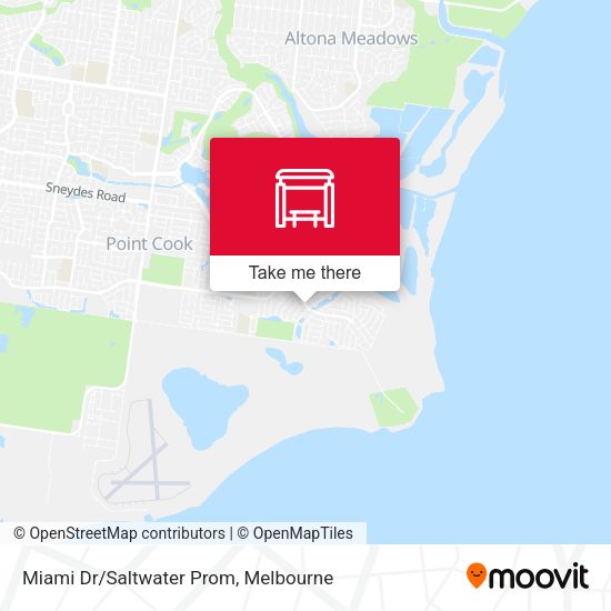 Miami Dr/Saltwater Prom map