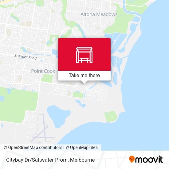 Citybay Dr/Saltwater Prom map