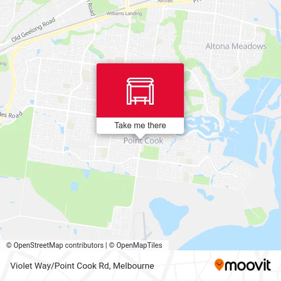Mapa Violet Way/Point Cook Rd