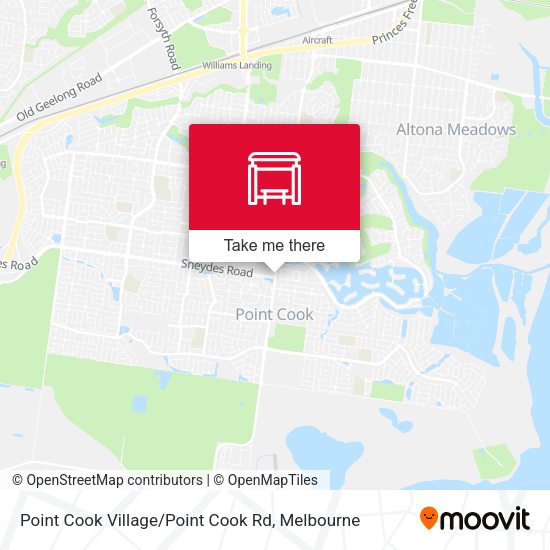 Point Cook Village / Point Cook Rd map