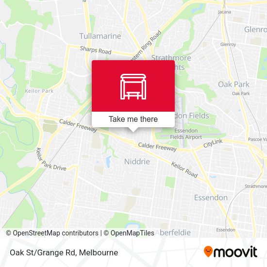 Oak St/Grange Rd map