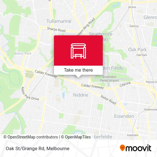 Oak St/Grange Rd map