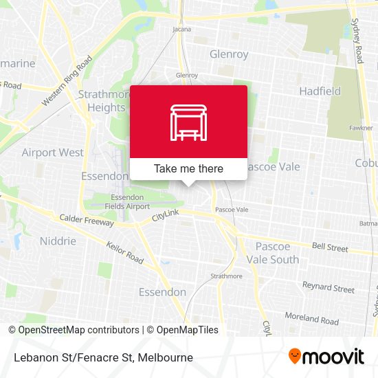 Lebanon St/Fenacre St map