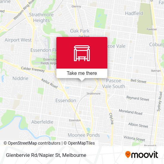 Glenbervie Rd/Napier St map