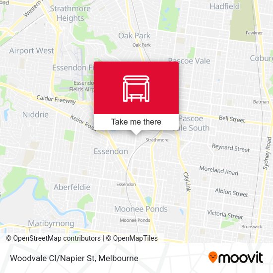 Woodvale Cl/Napier St map