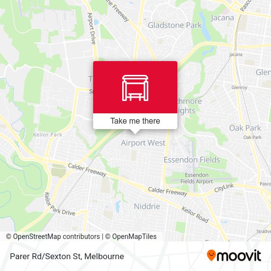 Parer Rd/Sexton St map