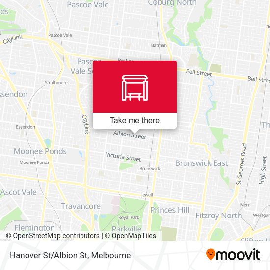 Hanover St/Albion St map