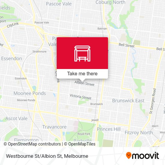 Westbourne St/Albion St map